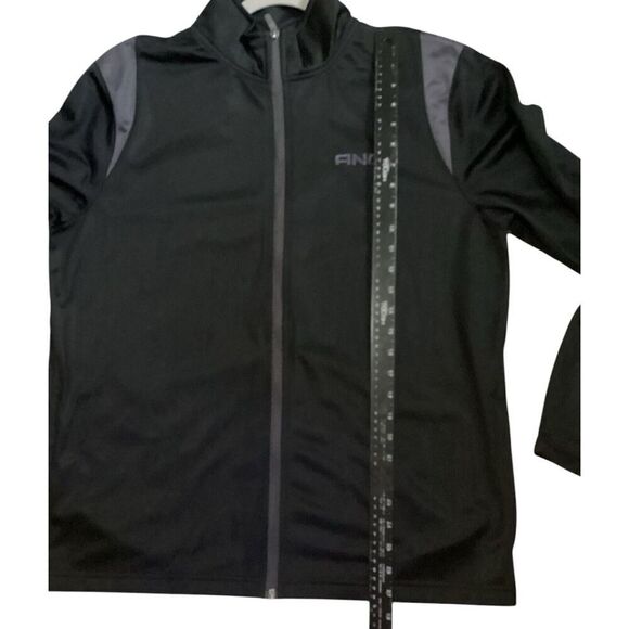 AND1 Full Zipper Athletic Windbreaker Jacket Black Purple Size Medium - Picture 3 of 5